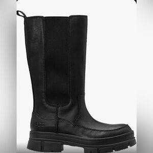 UGG Black Ashton High Chelsea Boots Size 9 NWT